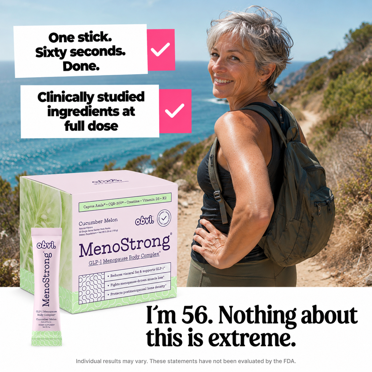 Obvi Facebook ad