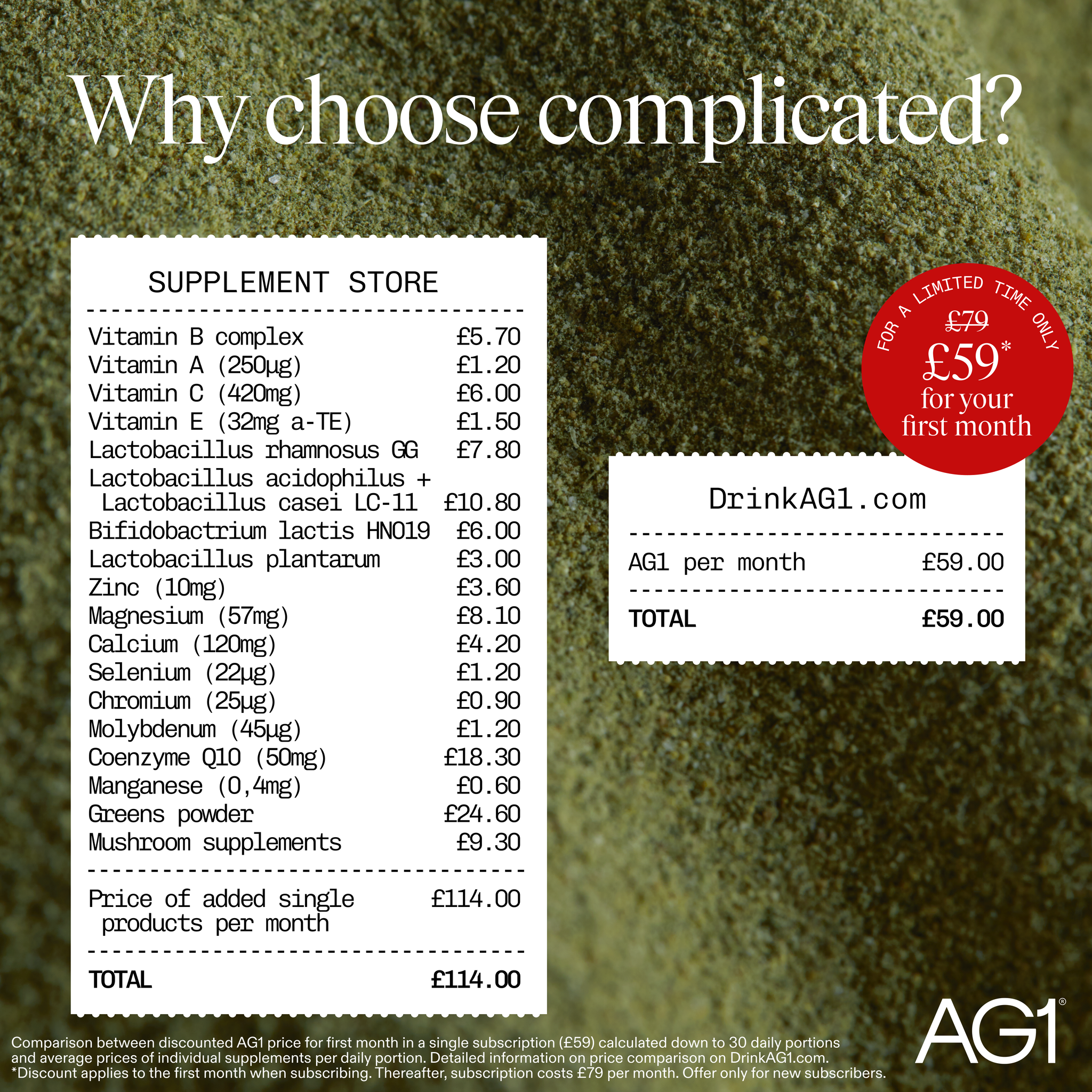 AG1 by Athletic Greens Facebook ad