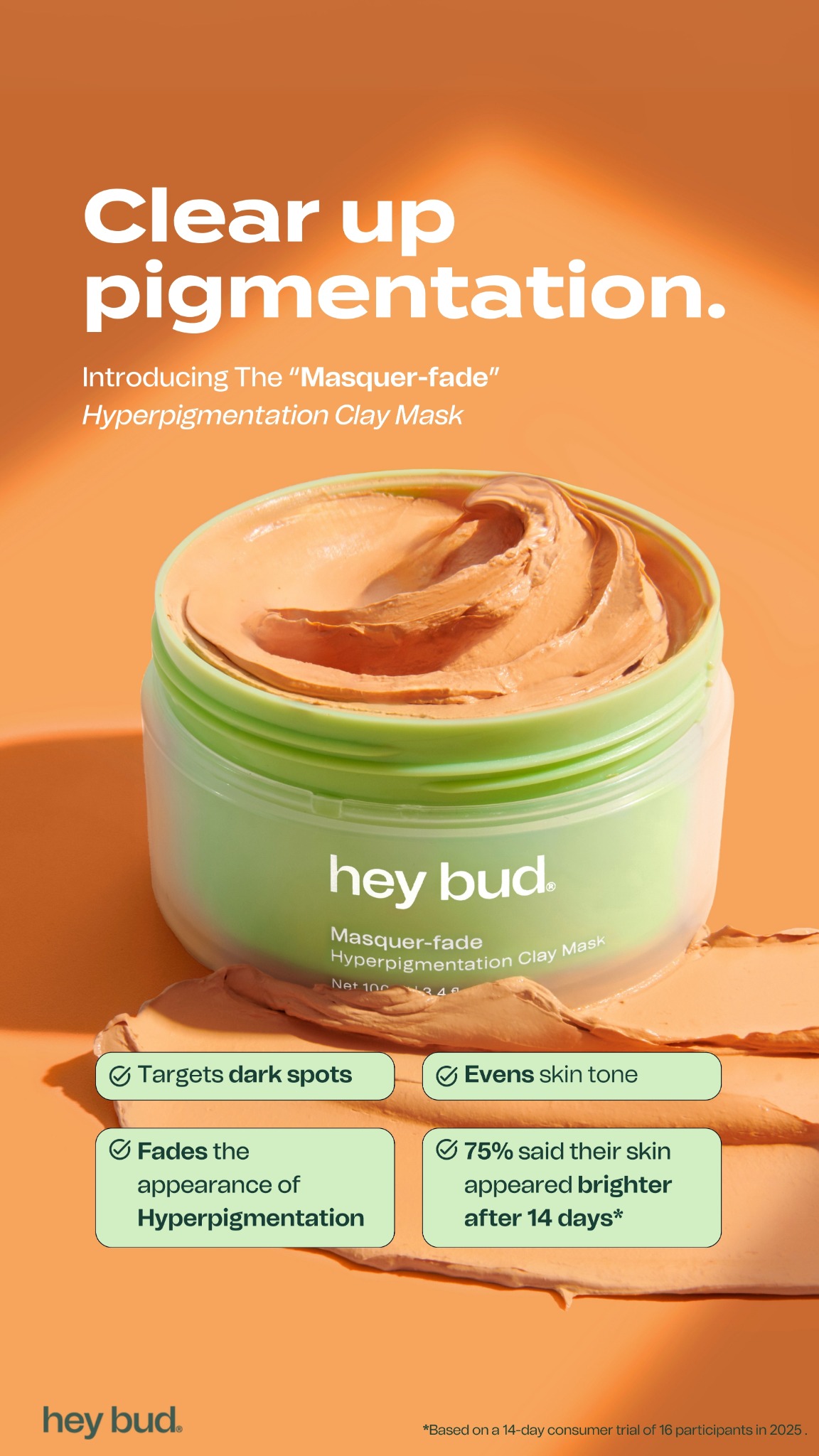 Hey Bud Skincare Facebook ad