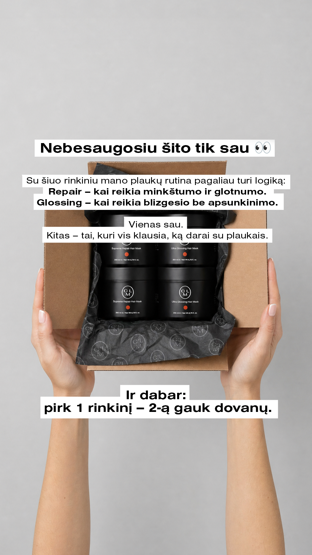 CLM Beauty Lab Facebook ad