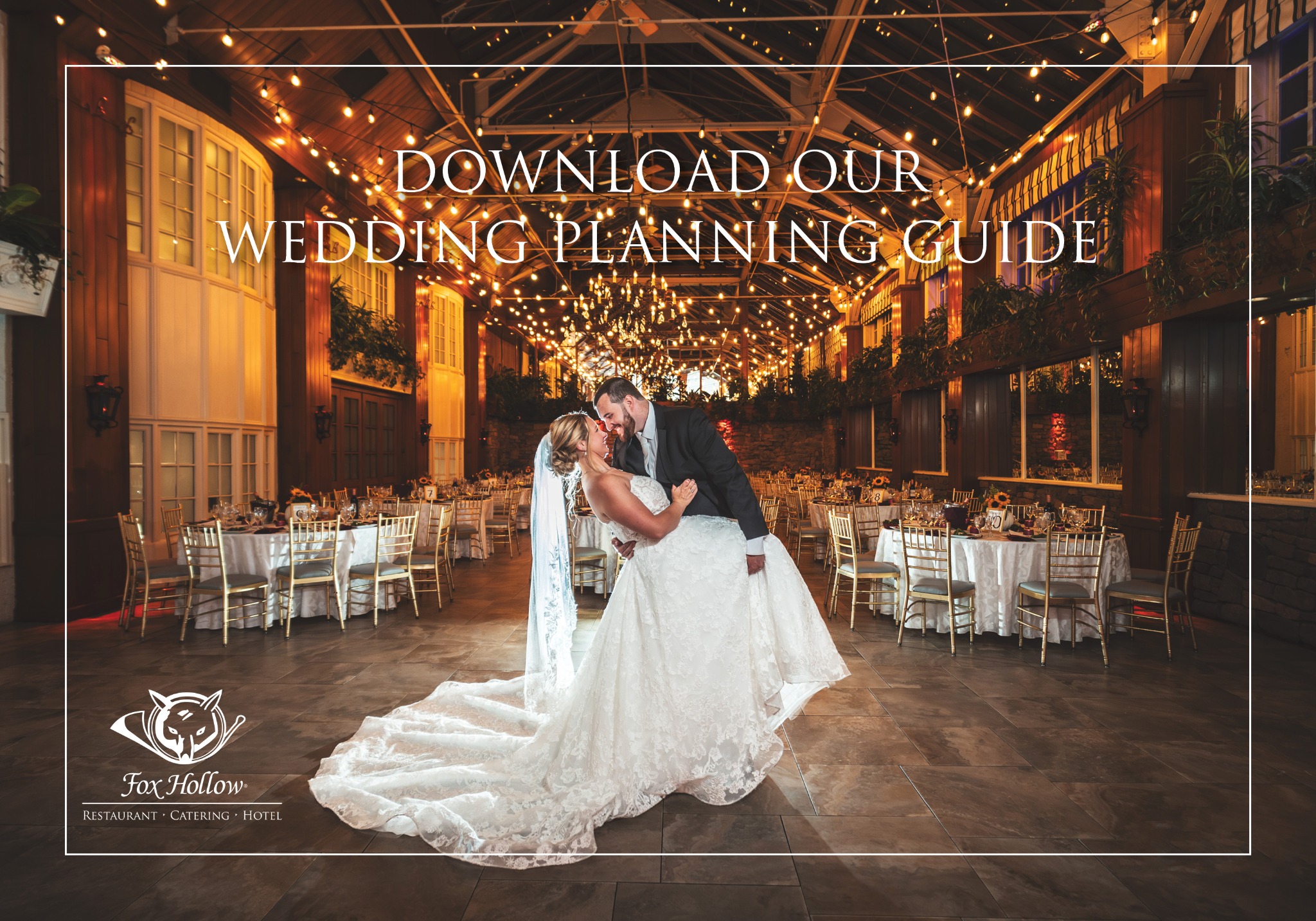 Fox Hollow Catering Facebook ad: Destination Wedding Venue