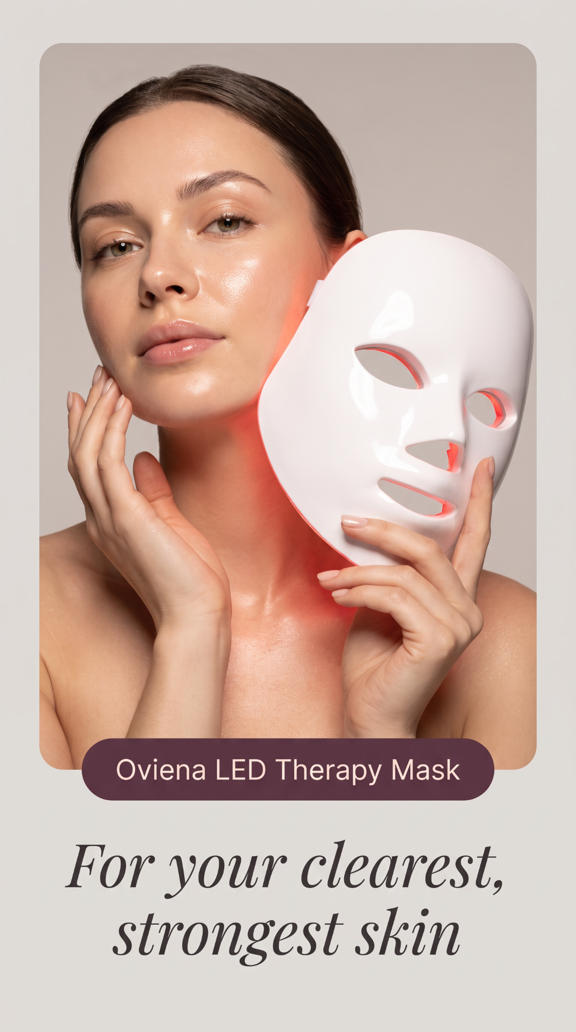 Oviena skincare Facebook ad from Aug 8, 2026