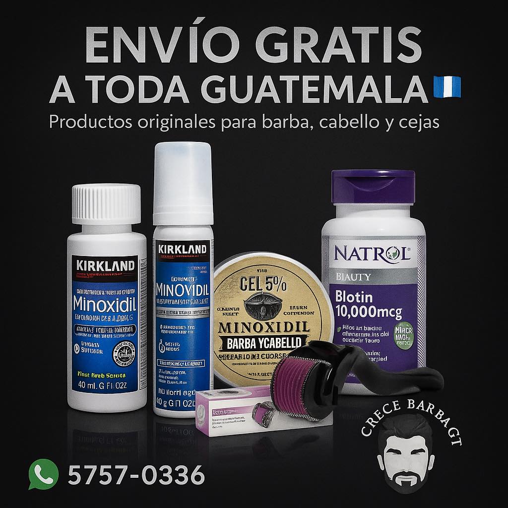 CRECE BARBA GT Facebook ad: Haz crecer tu barba, cabello y cejas productos originales