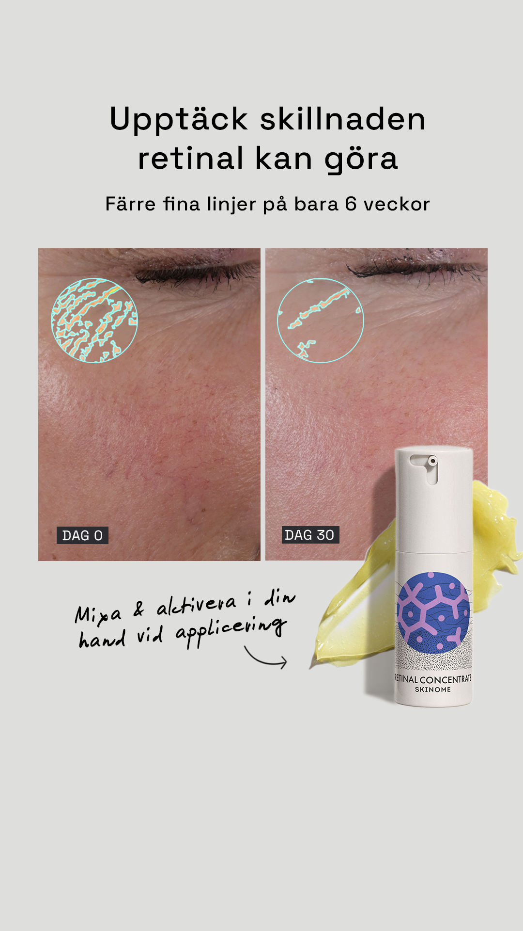 Skinome Facebook ad