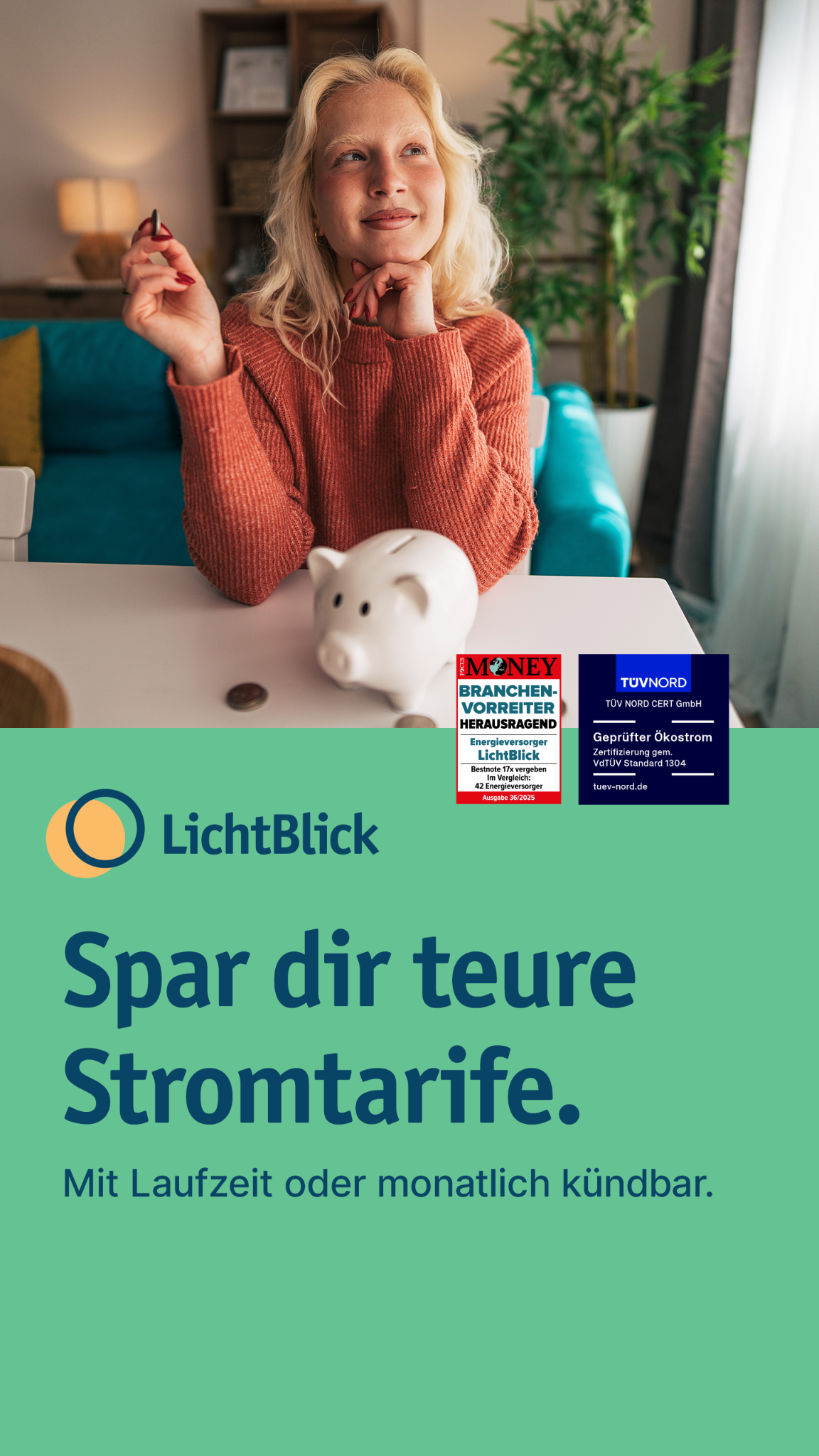 LichtBlick Facebook ad