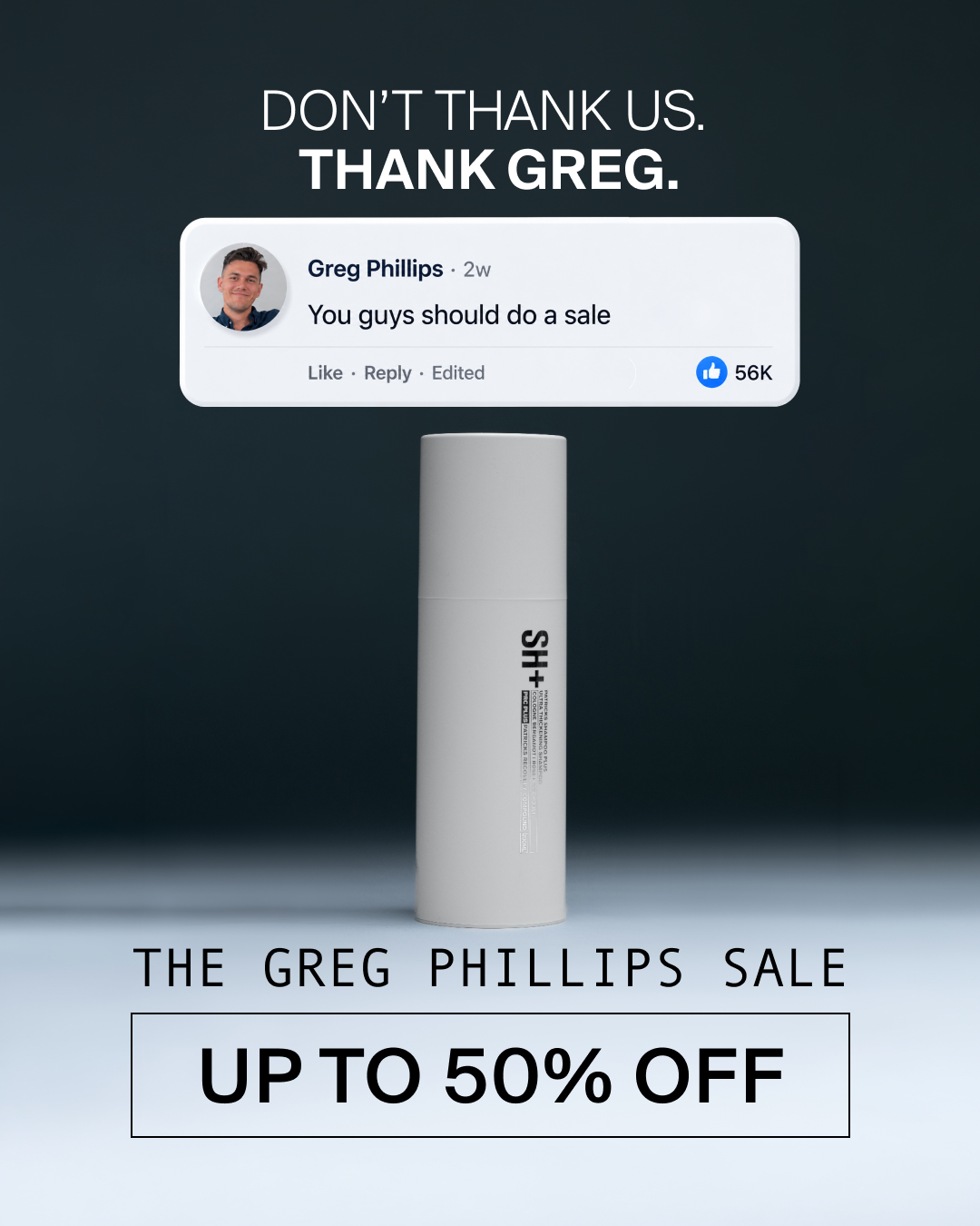 PATRICKS Facebook ad