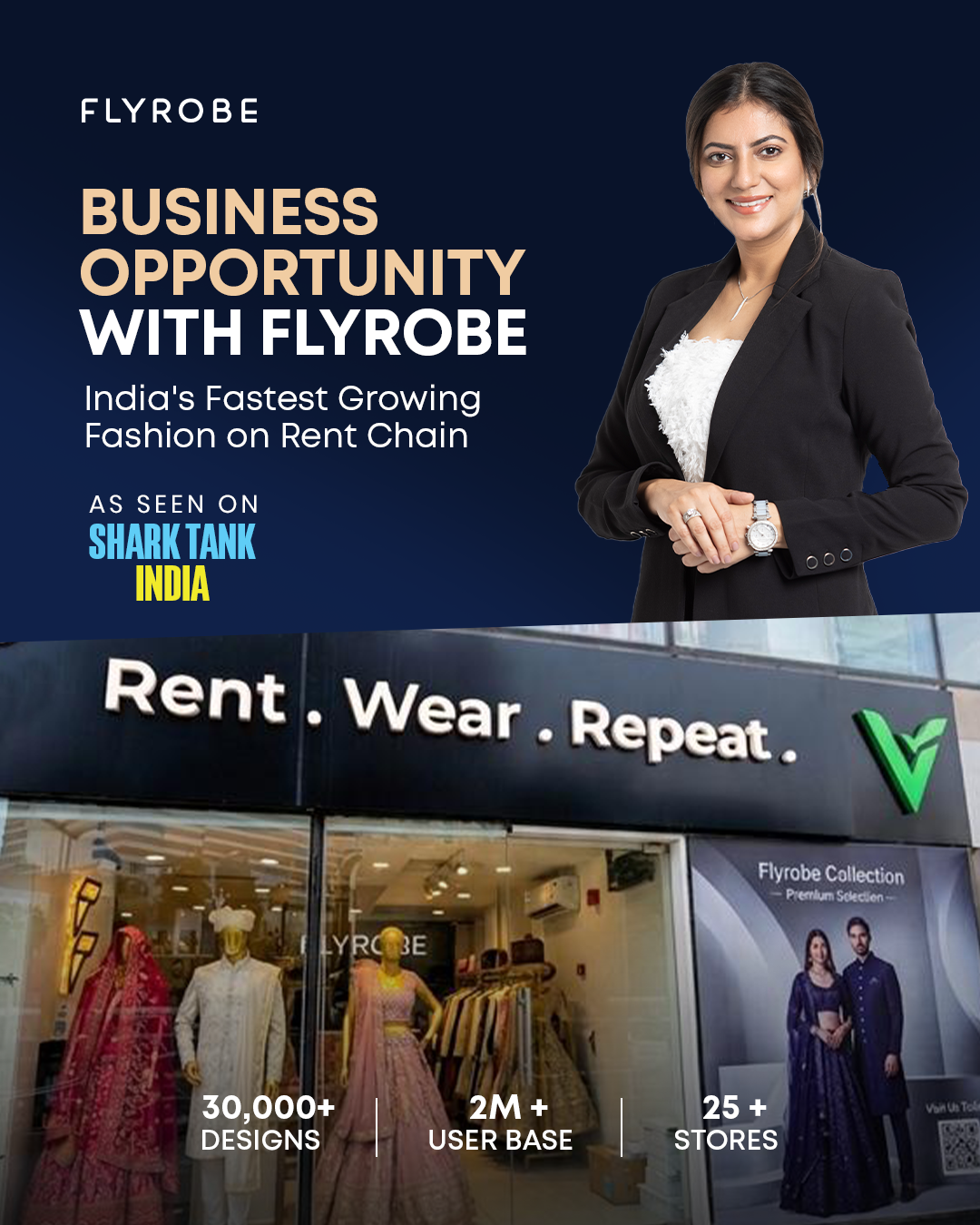 Flyrobe Facebook ad