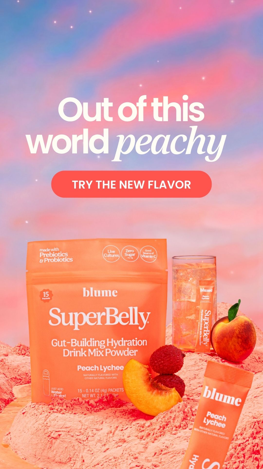 Blume Facebook ad