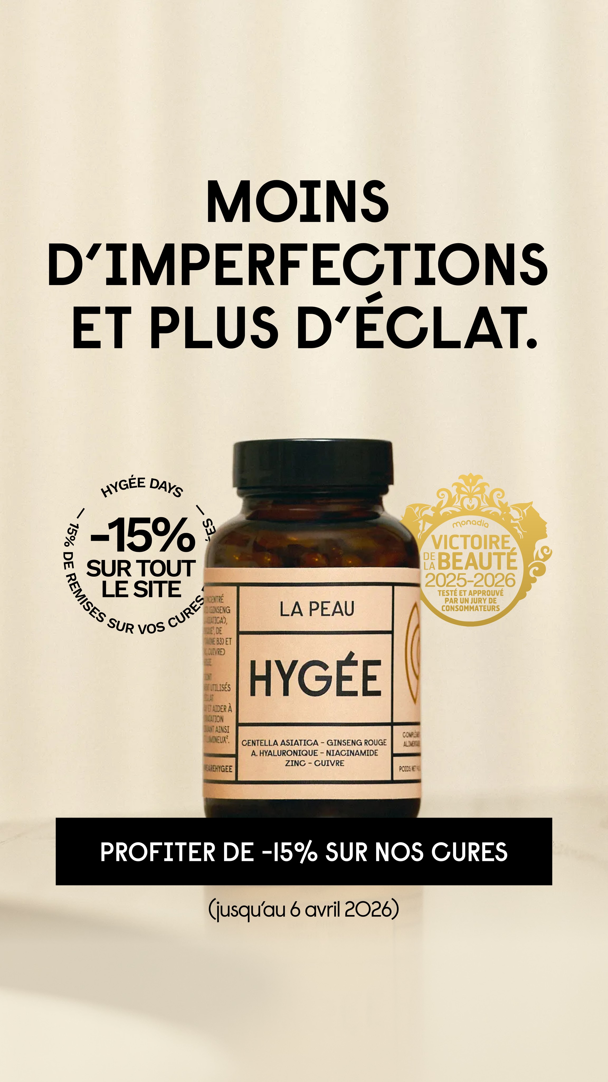 HYGÉE Facebook ad