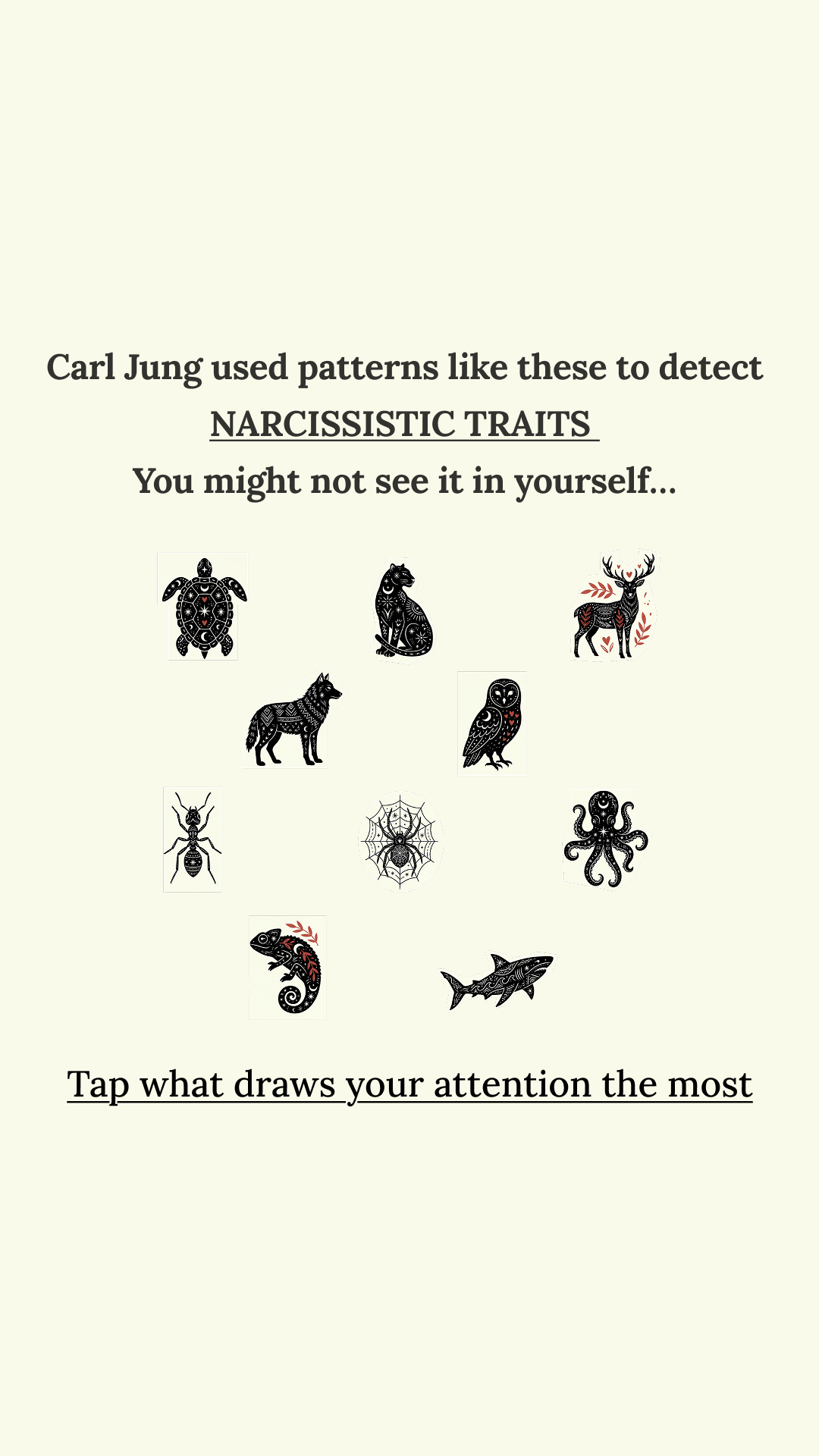 Personality Type Facebook ad