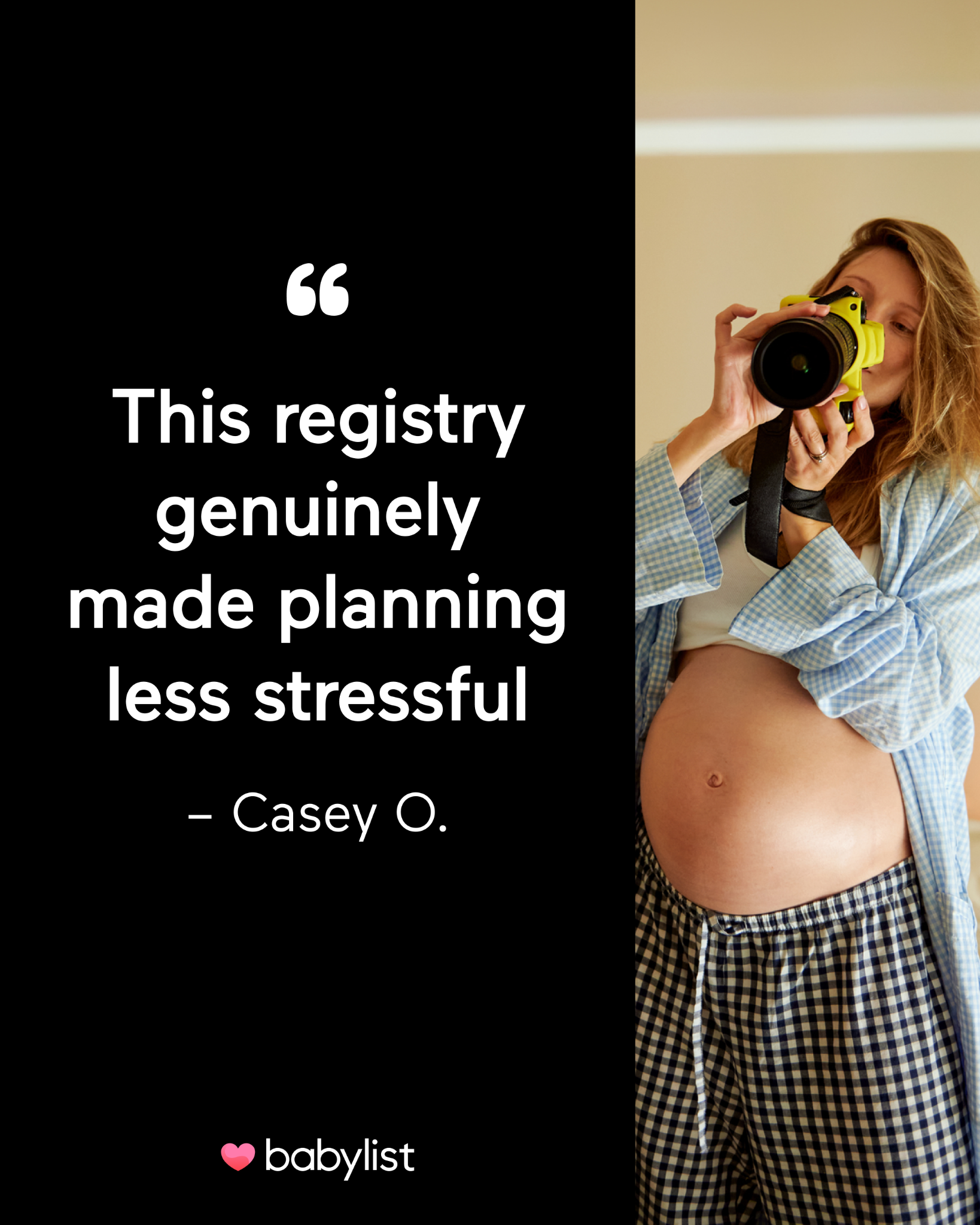 Babylist Facebook ad