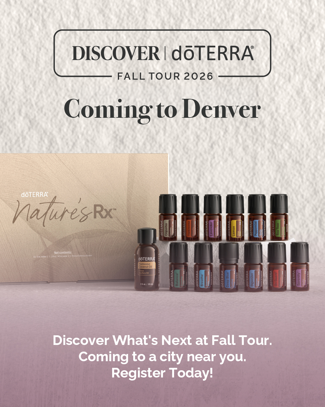 doTERRA Business USA Facebook ad: Come Curious, Discover More