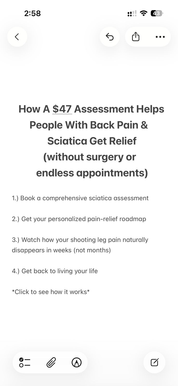 SHIFT Chiropractic Facebook ad: Denver Mom Entrepreneurs: Is Back Pain Slowing Down Your…