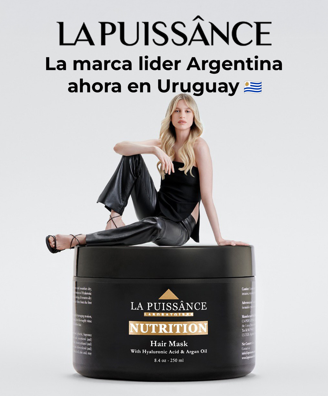La Puissance Uruguay Facebook ad from Dec 4, 2025