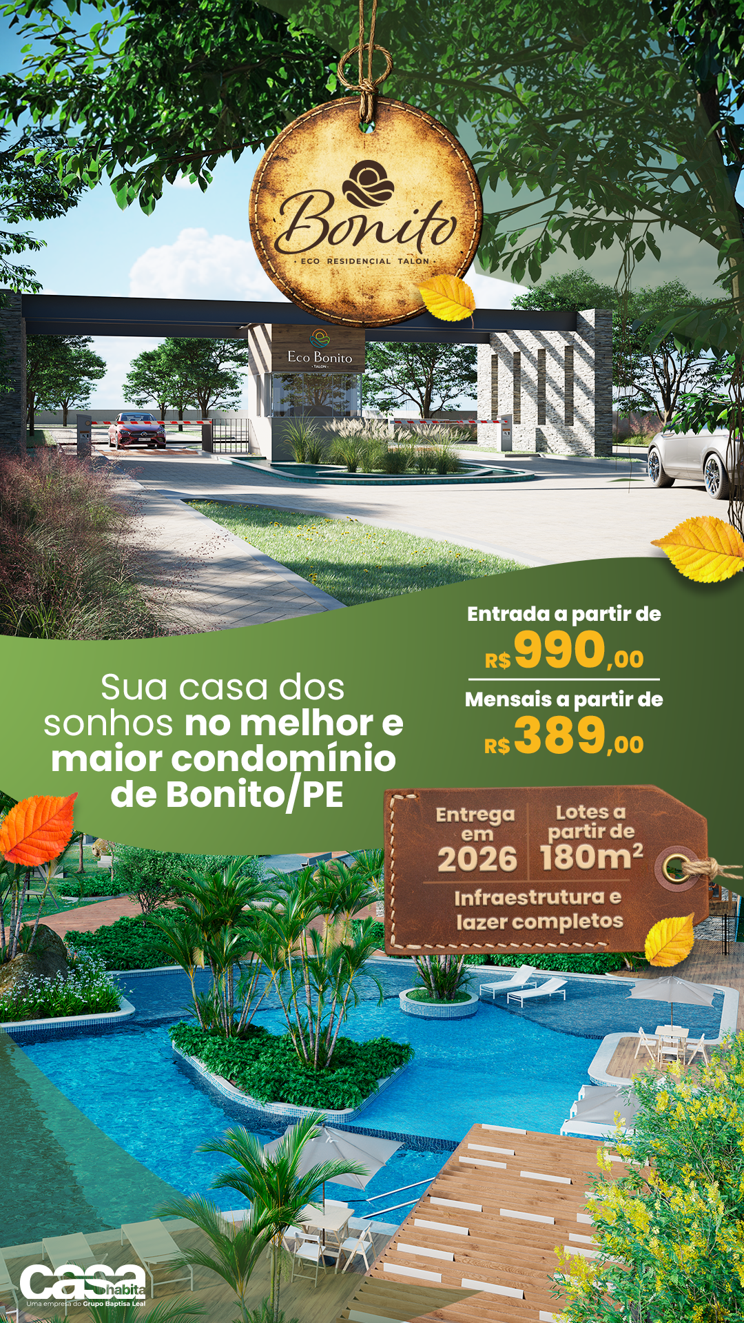 Casa Habita Incorporadora Facebook ad from Jan 23, 2026