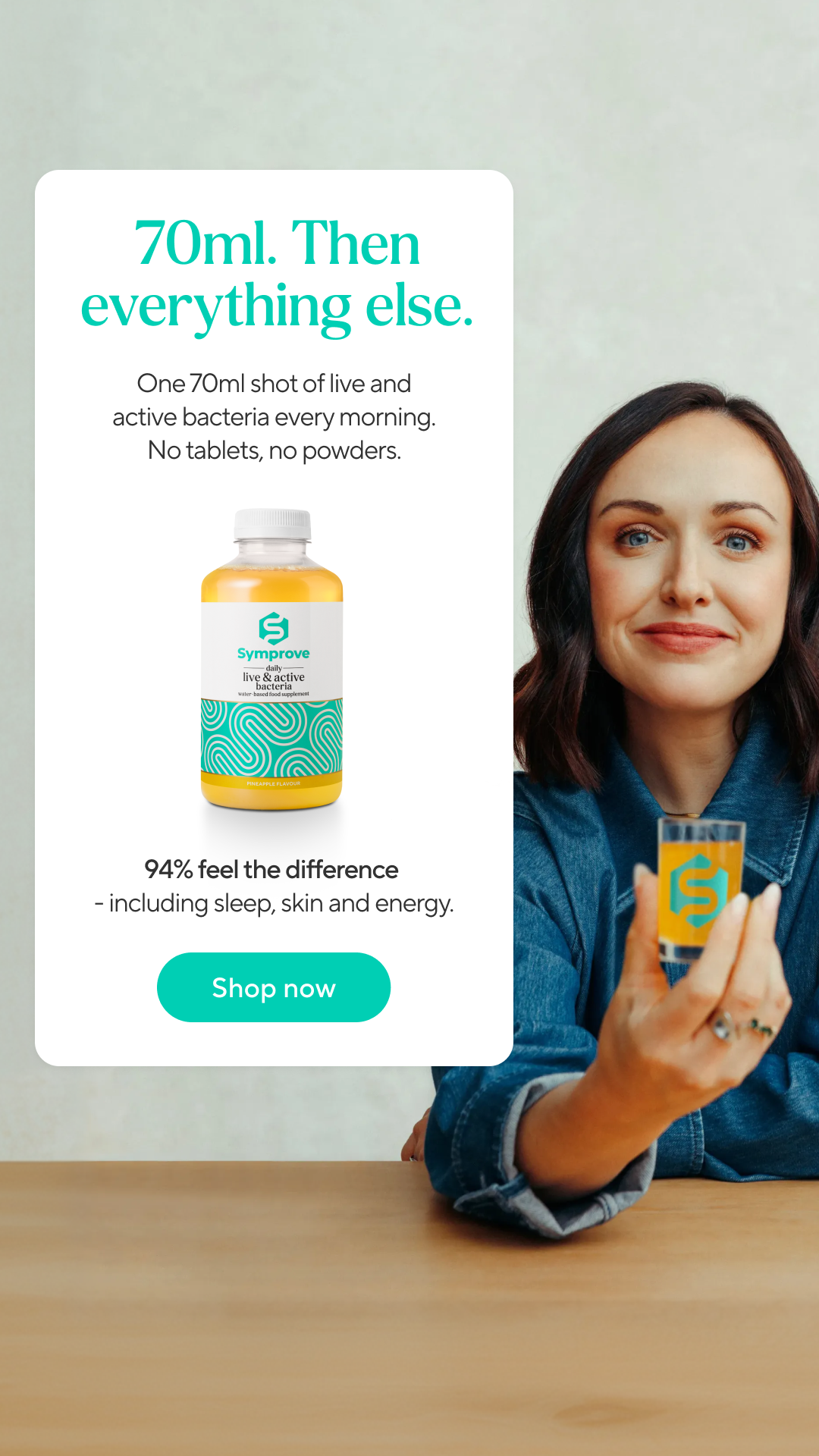 Symprove Facebook ad