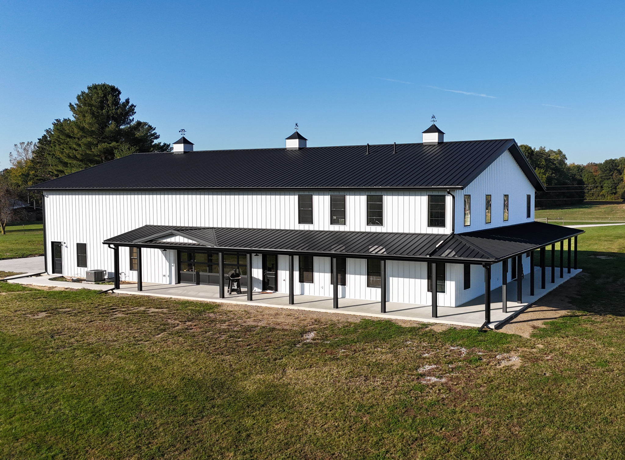 Ramco Metal Roofing & Buildings Facebook ad: This project showcases our RX-4 panel in Onyx…