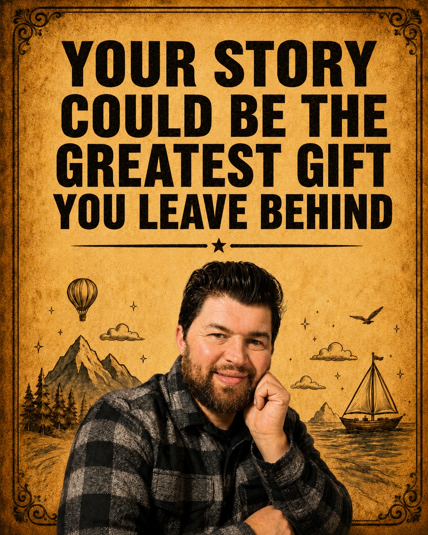 The Writers Manor Facebook ad
