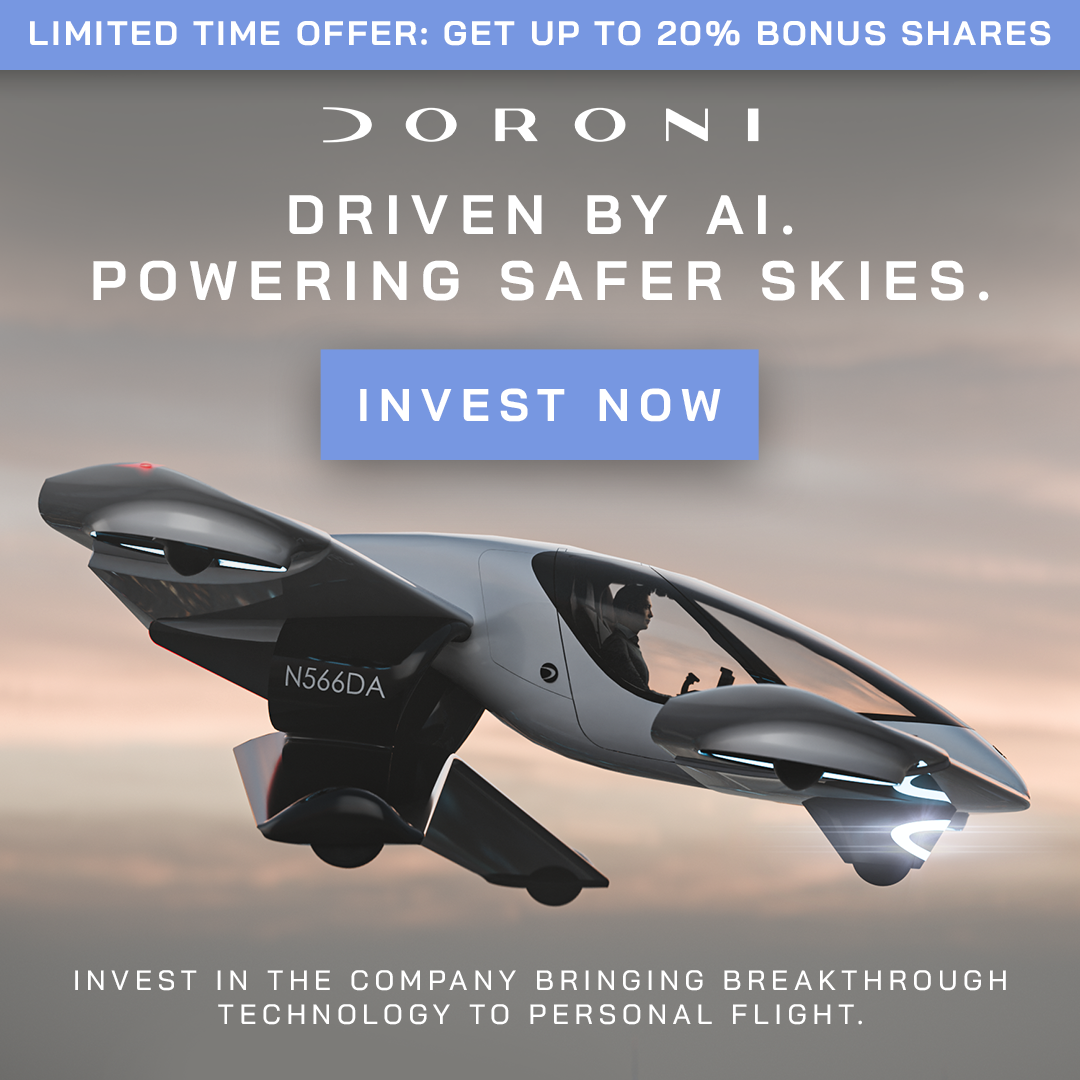 Doroni Aerospace Facebook ad: Practical, Personal Flight