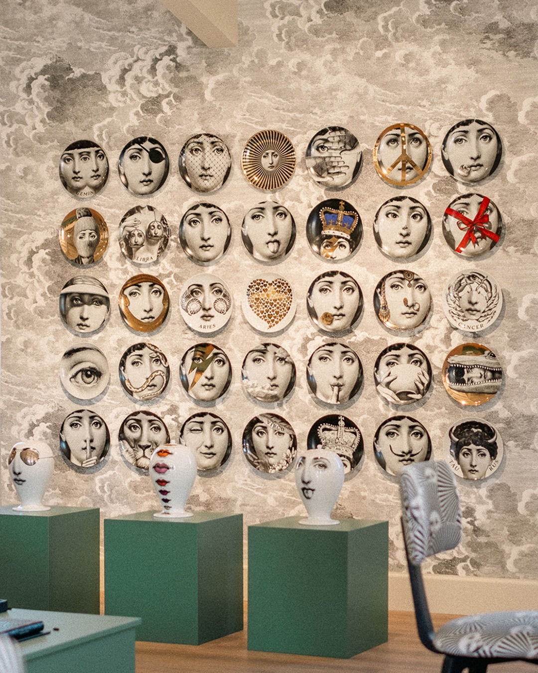 FORNASETTI Facebook ad: For the first time, four distinguished brands come…