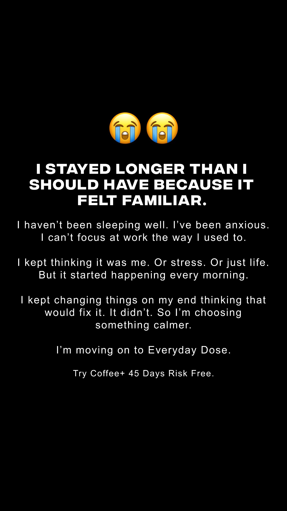 Everyday Dose Facebook ad