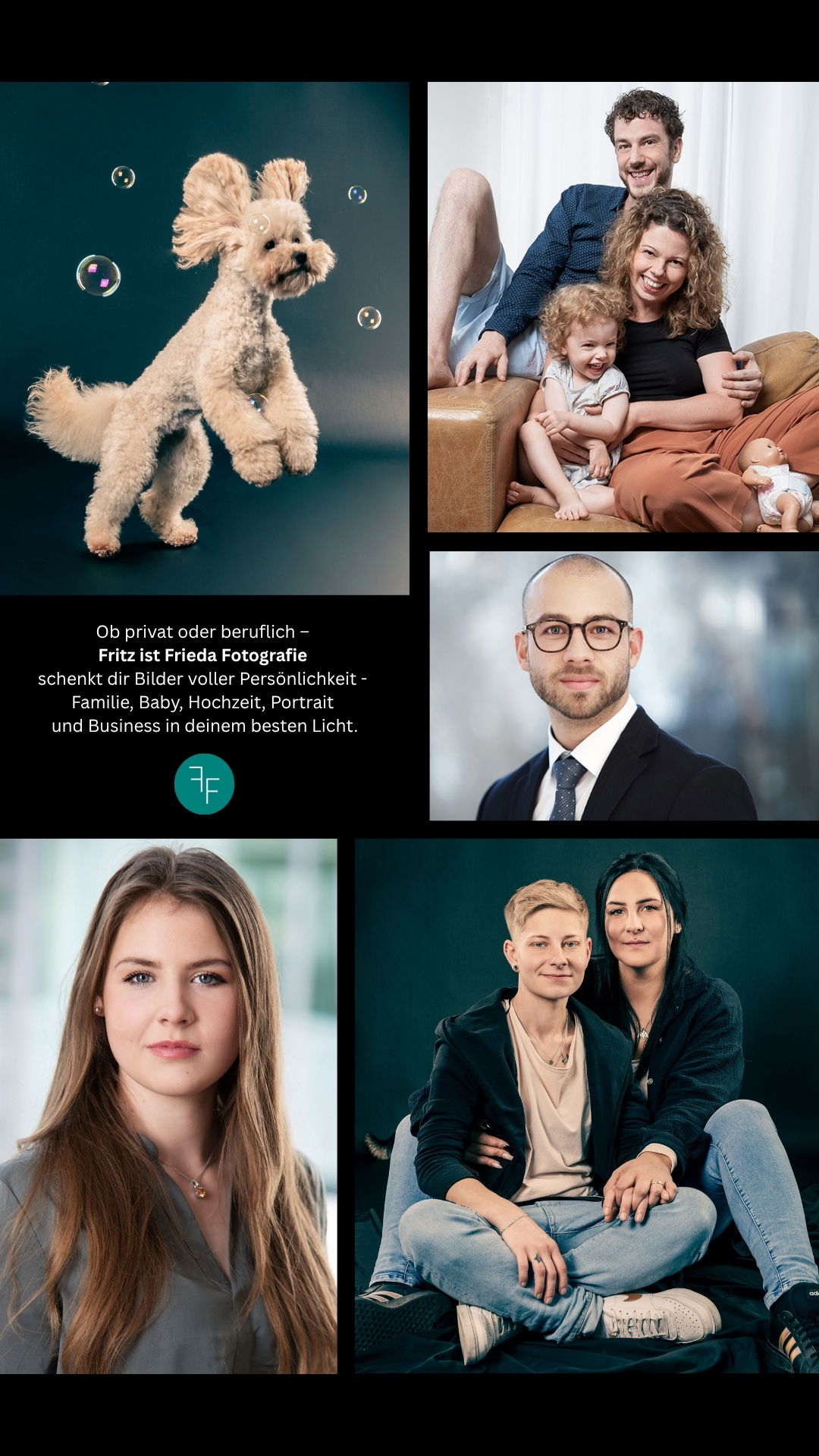Fritz ist Frieda Fotografie Facebook ad from Sep 14, 2025