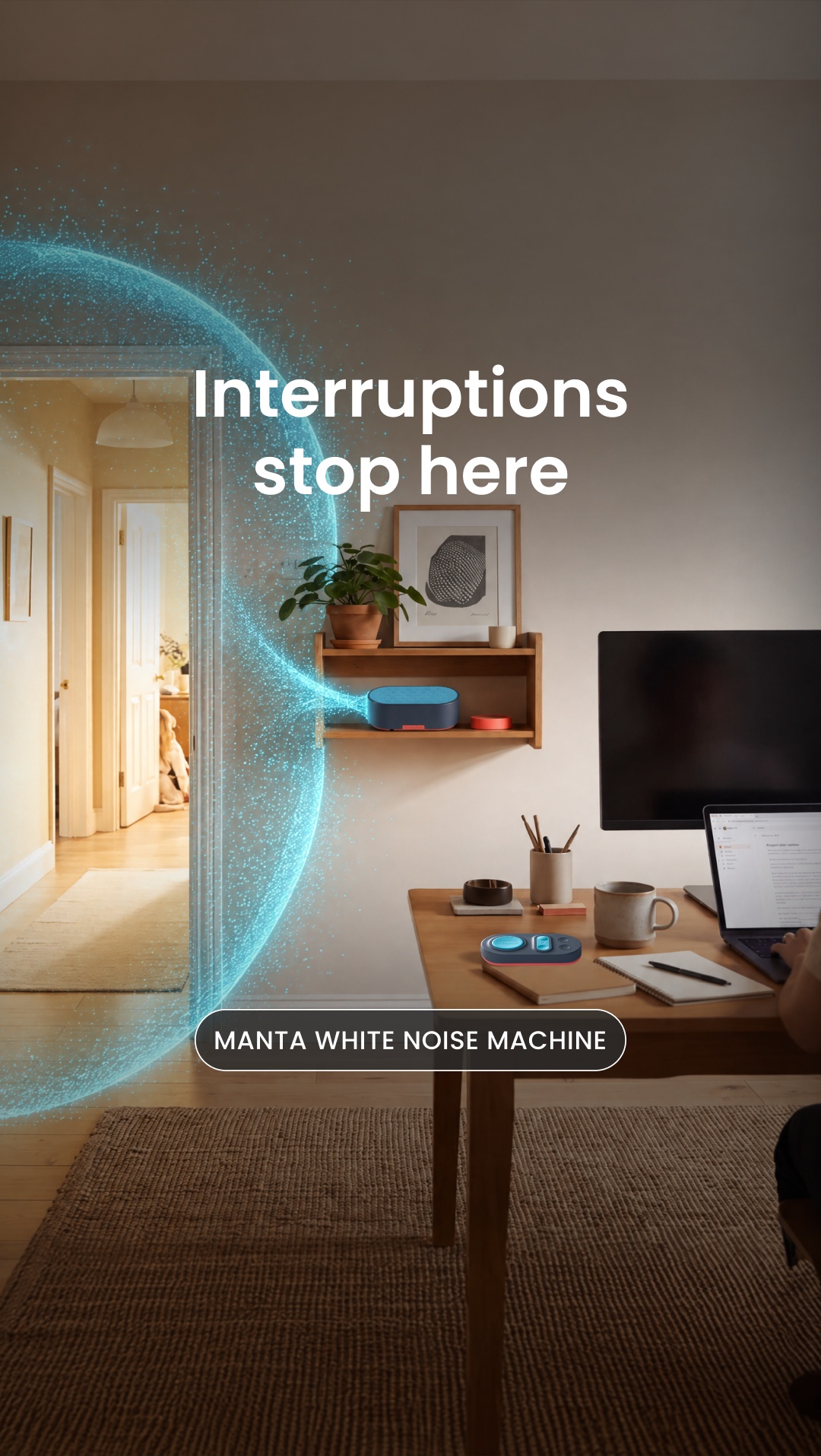 Manta Sleep Facebook ad: Save 20% for a limited time