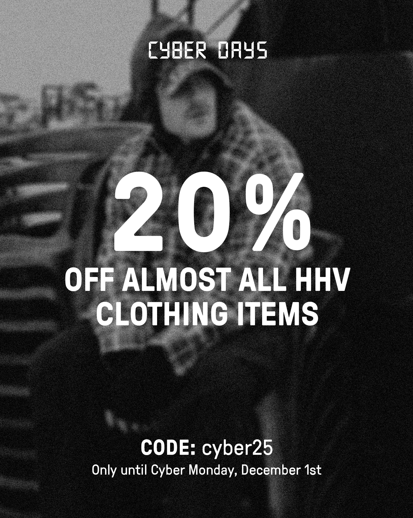 HHV Clothing Facebook ad