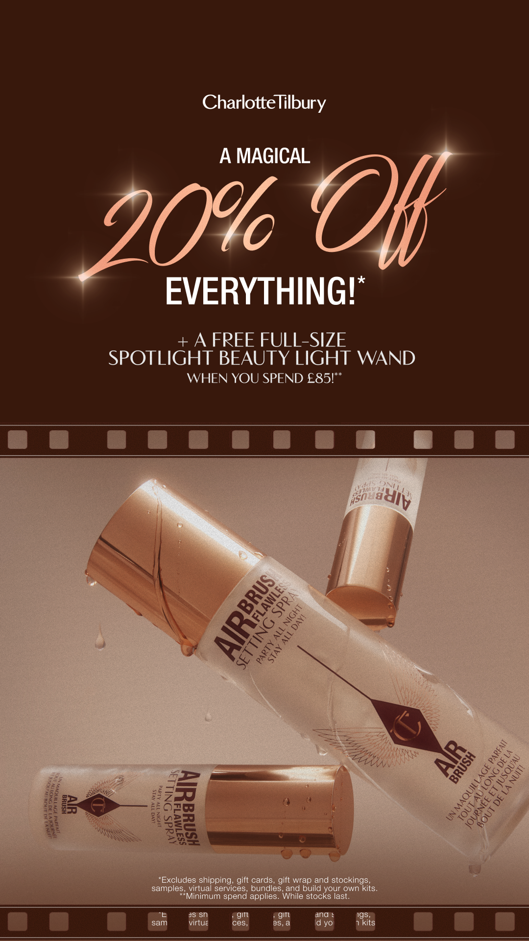 Charlotte Tilbury Facebook ad