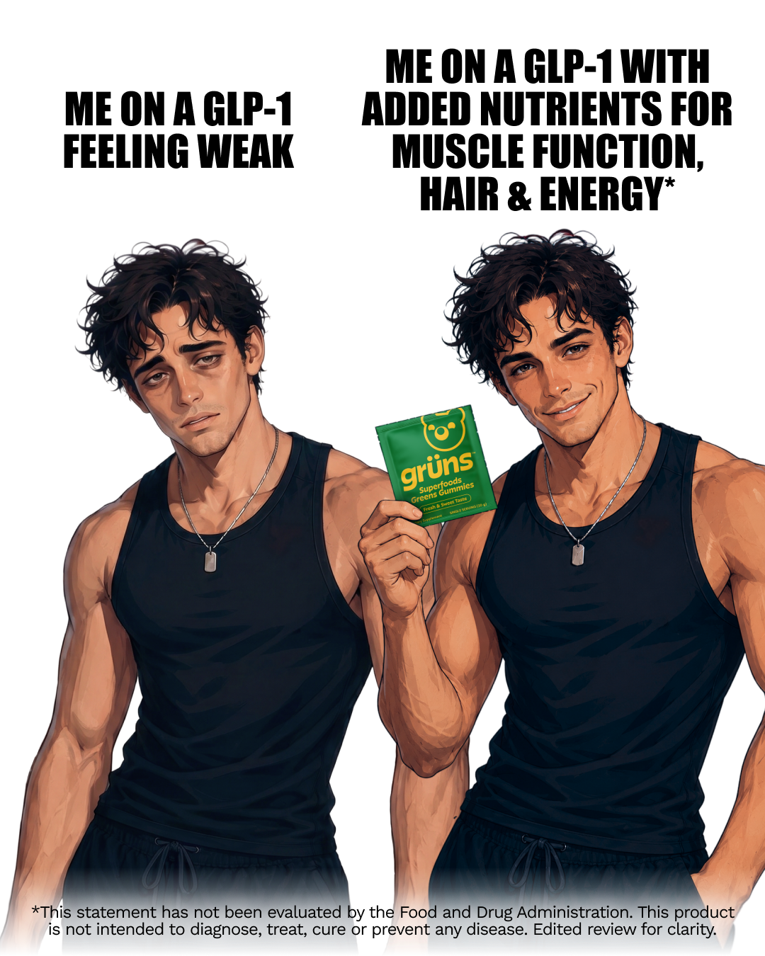 Grüns Facebook ad