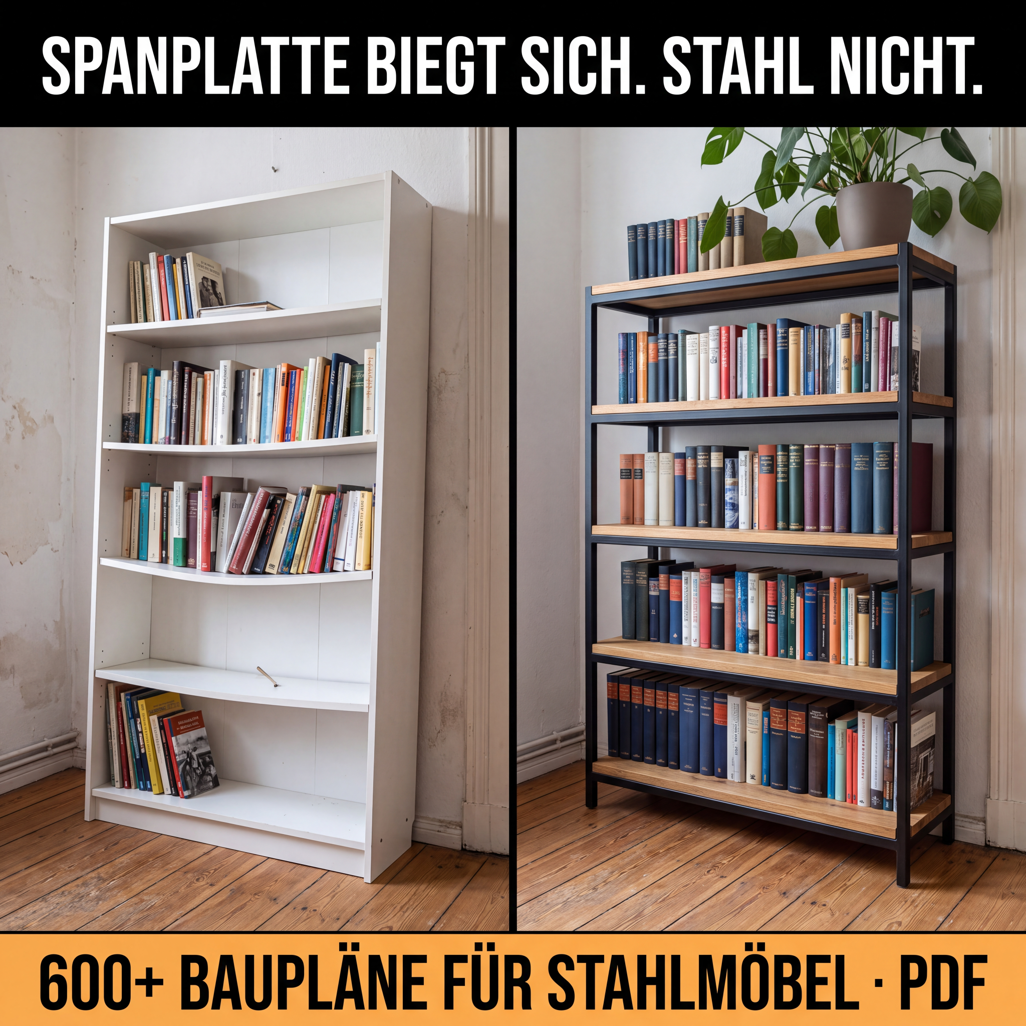 Master Crafts DIY Facebook ad: 600+ Metallbau Projekte