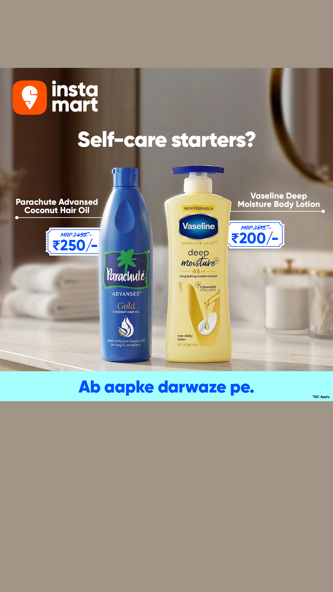 Swiggy Instamart Facebook ad
