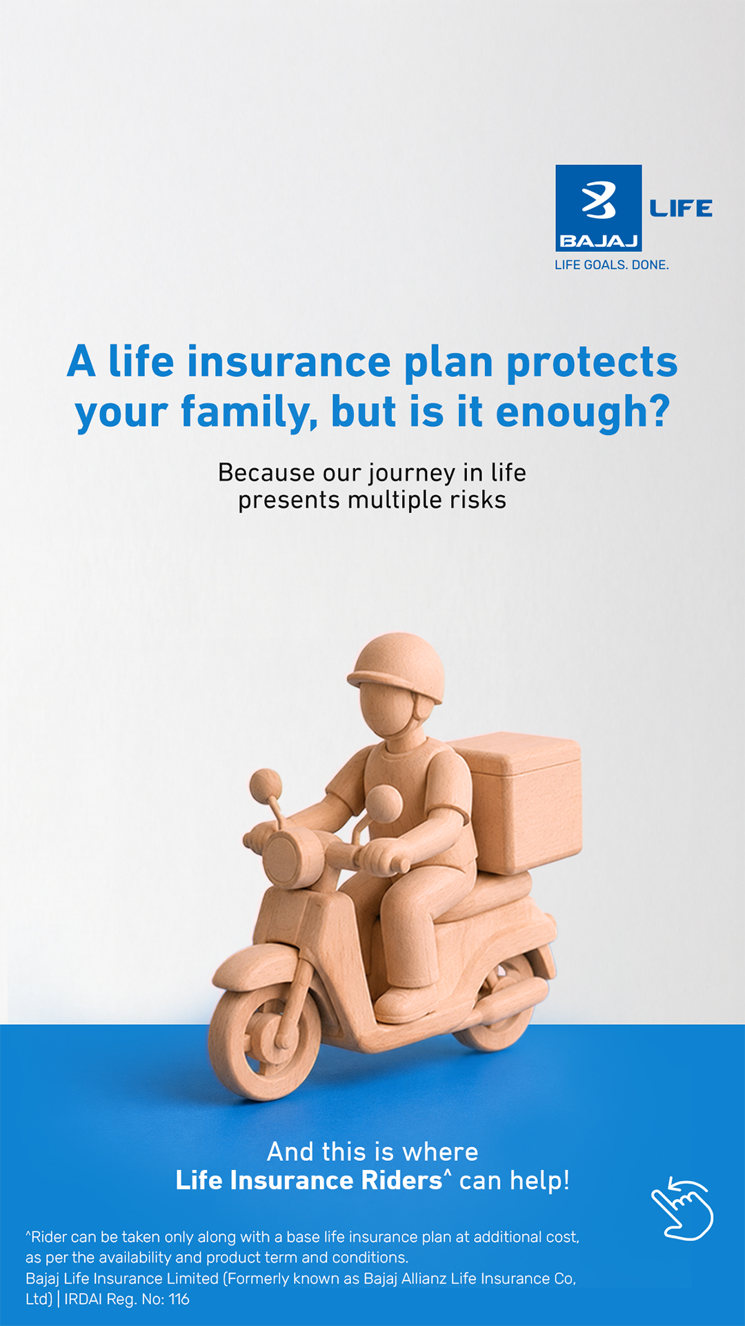 Bajaj Life Facebook ad