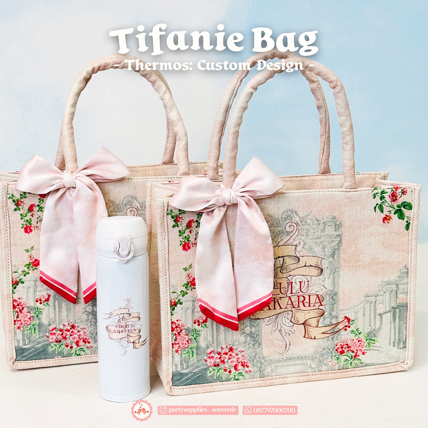 Partysupplies Souvenir Facebook ad: Set Hampers Tas: Custom Design