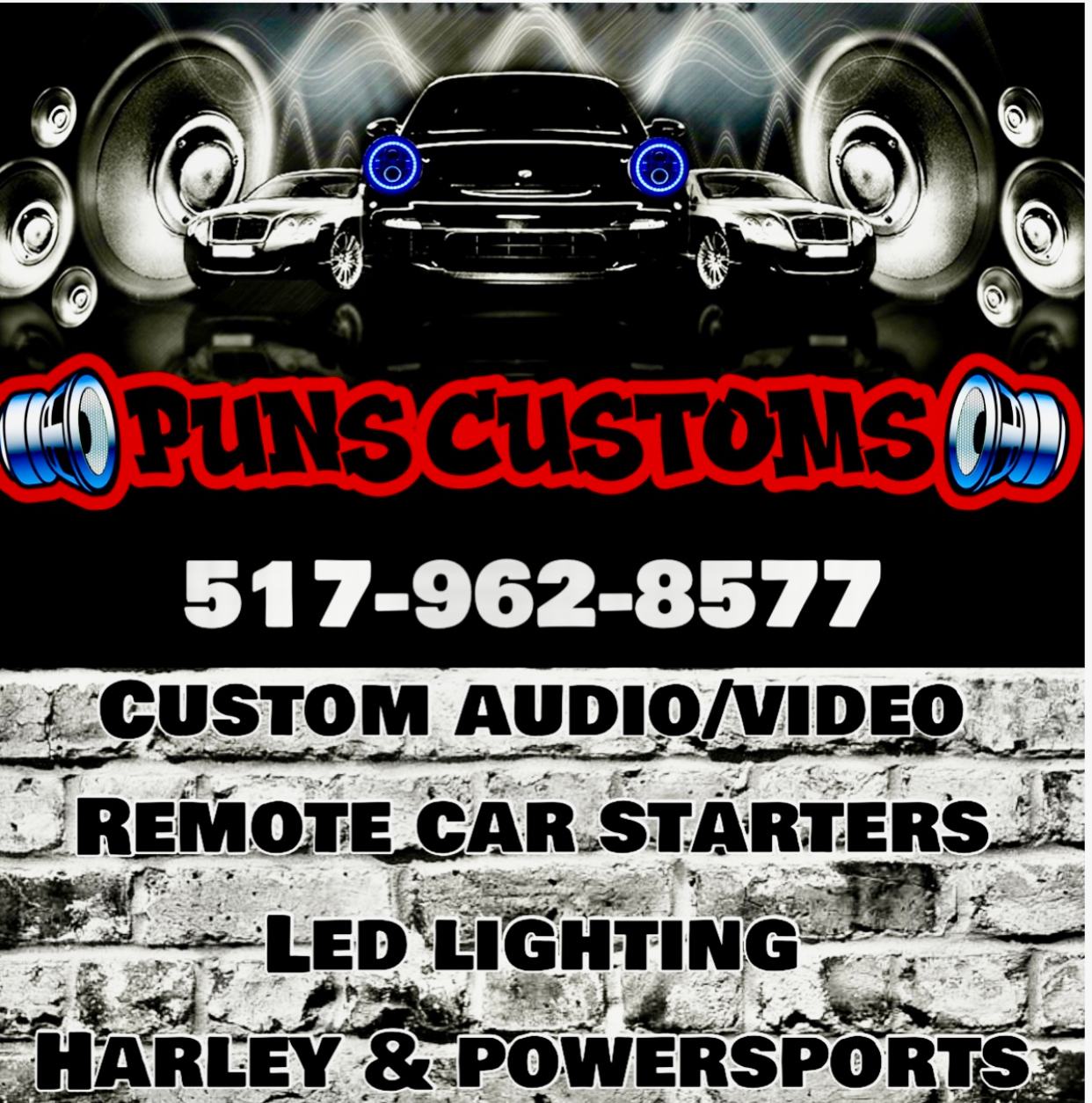 Pun's Customs Facebook ad: Pun’s Customs is a Car Audio shop located…