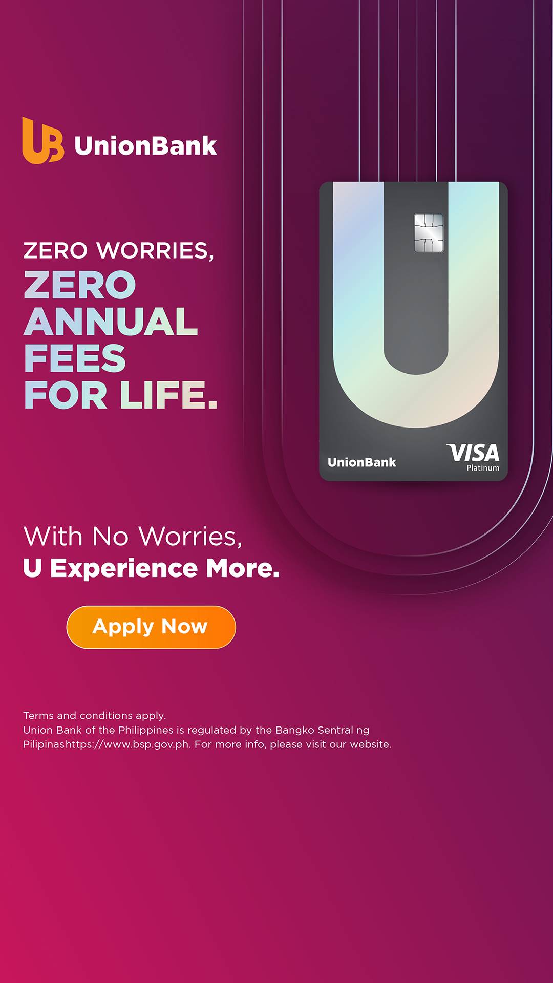 Union Bank of the Philippines Facebook ad