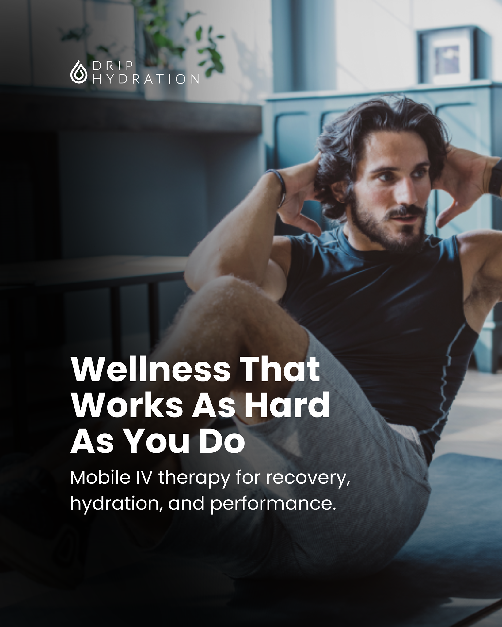 Drip Hydration Facebook ad