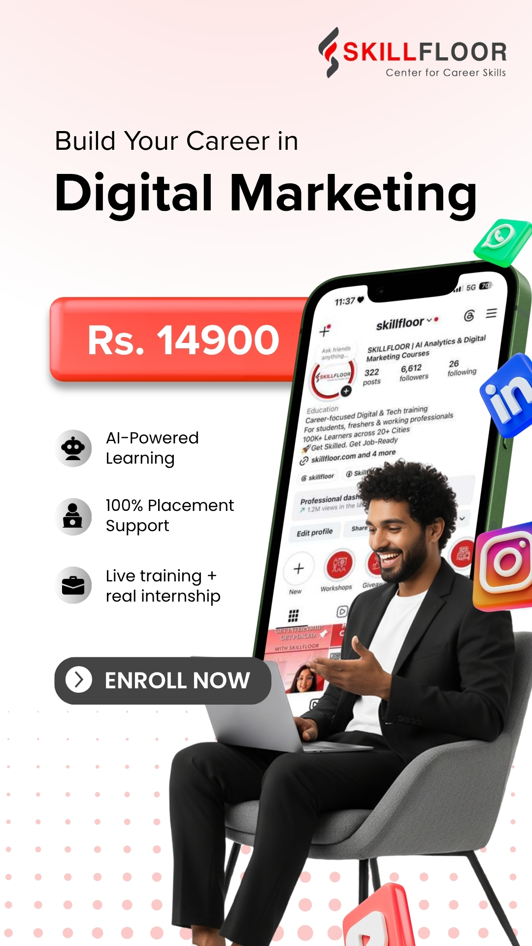 Skillfloor Facebook ad