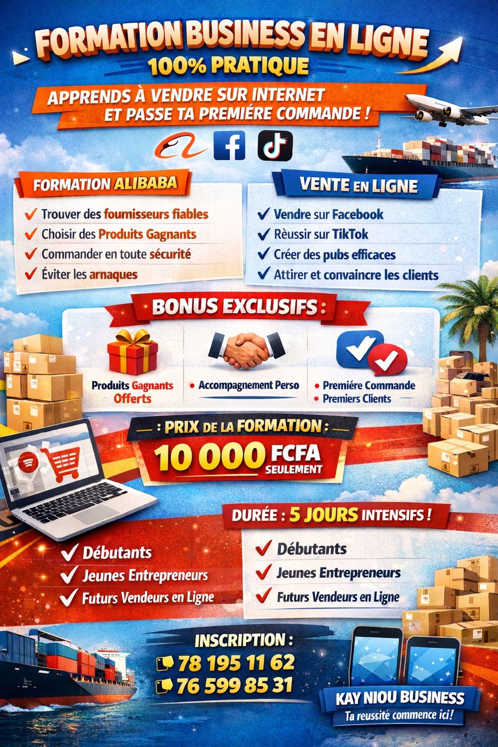 E-COM électronique SN Facebook ad