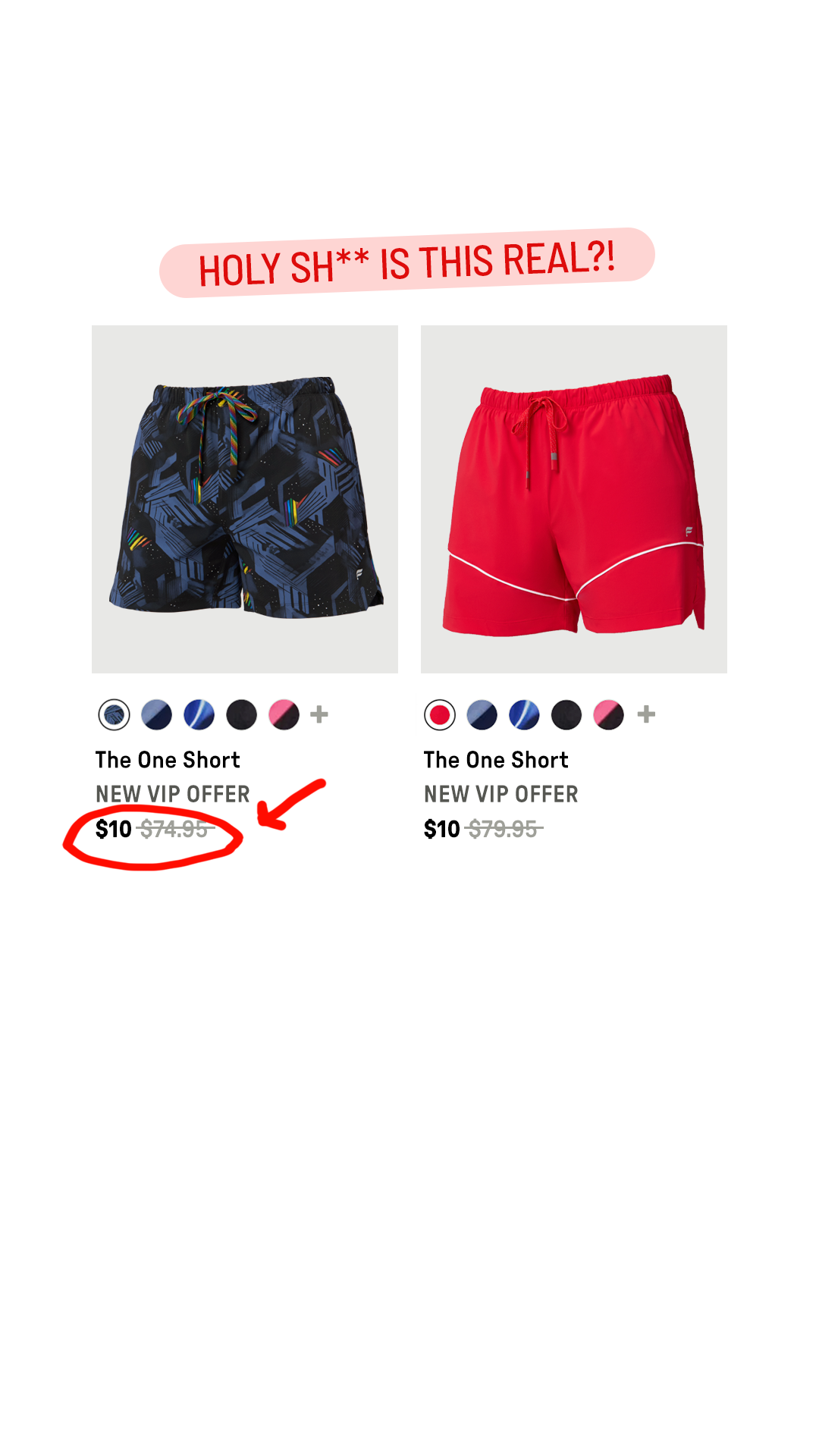 Fabletics Men Facebook ad