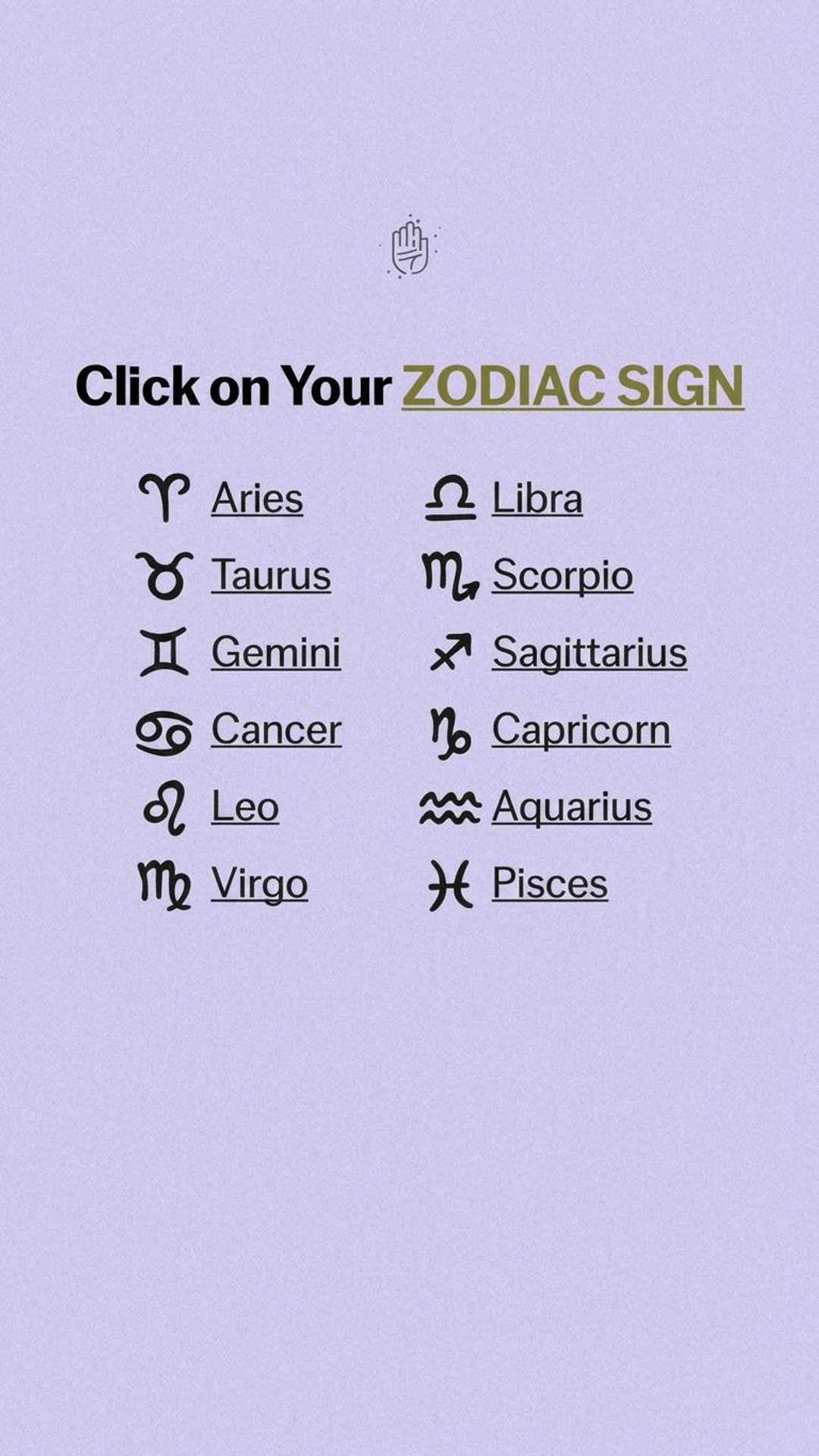 Zodiac Unveiled Daily Facebook ad