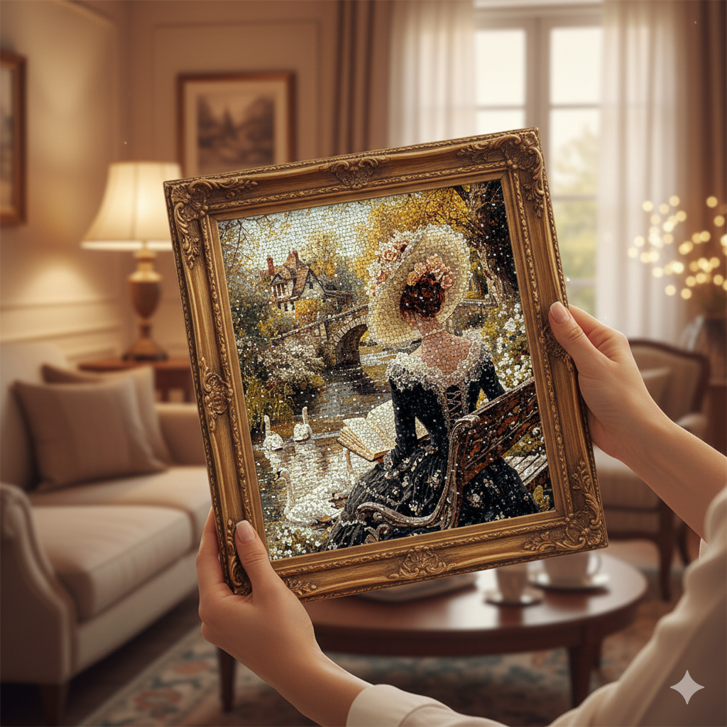 Iwisesales Facebook ad: Diamant painting accessible: 6% off + kit de départ, Déco…