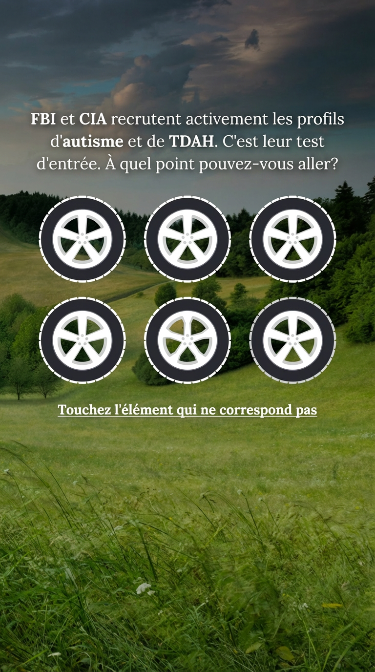 International IQ test Facebook ad