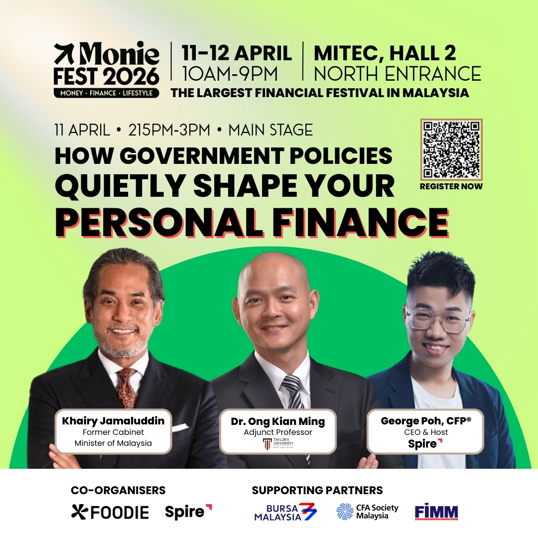 Monie Malaysia Facebook ad: Largest personal finance festival ever in Malaysia!