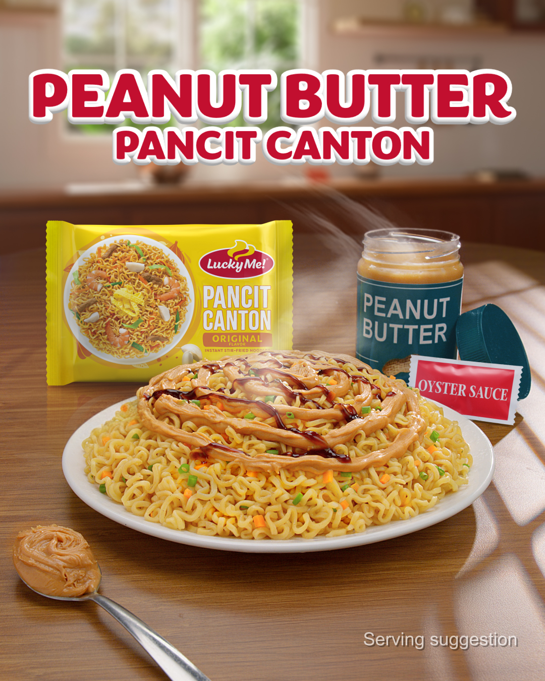 Lucky Me! Facebook ad: Ang Pancit Canton, madaming na pwedeng gawin!