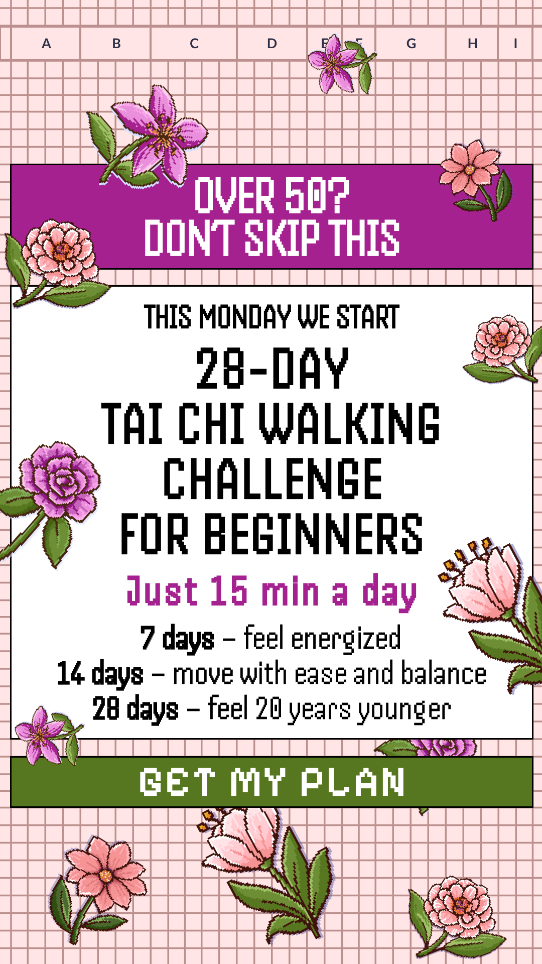 Мy 28 Day Challenge Facebook ad