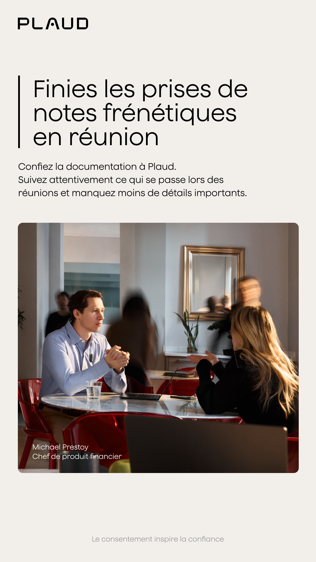 Plaud Facebook ad