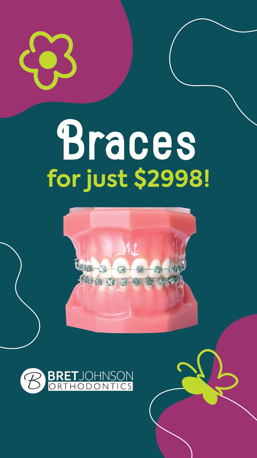 Bret Johnson Orthodontics Facebook ad