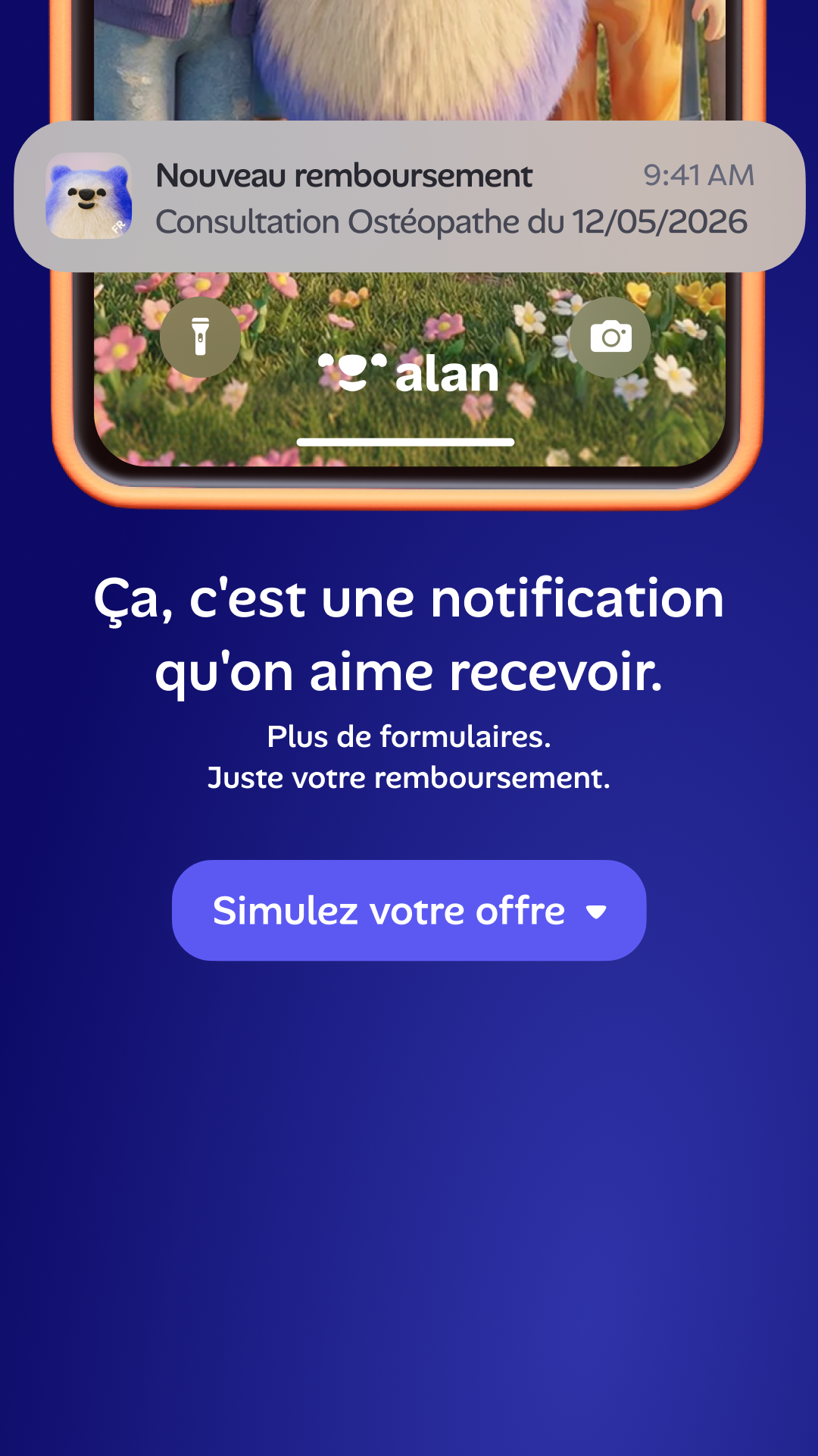 Alan Facebook ad