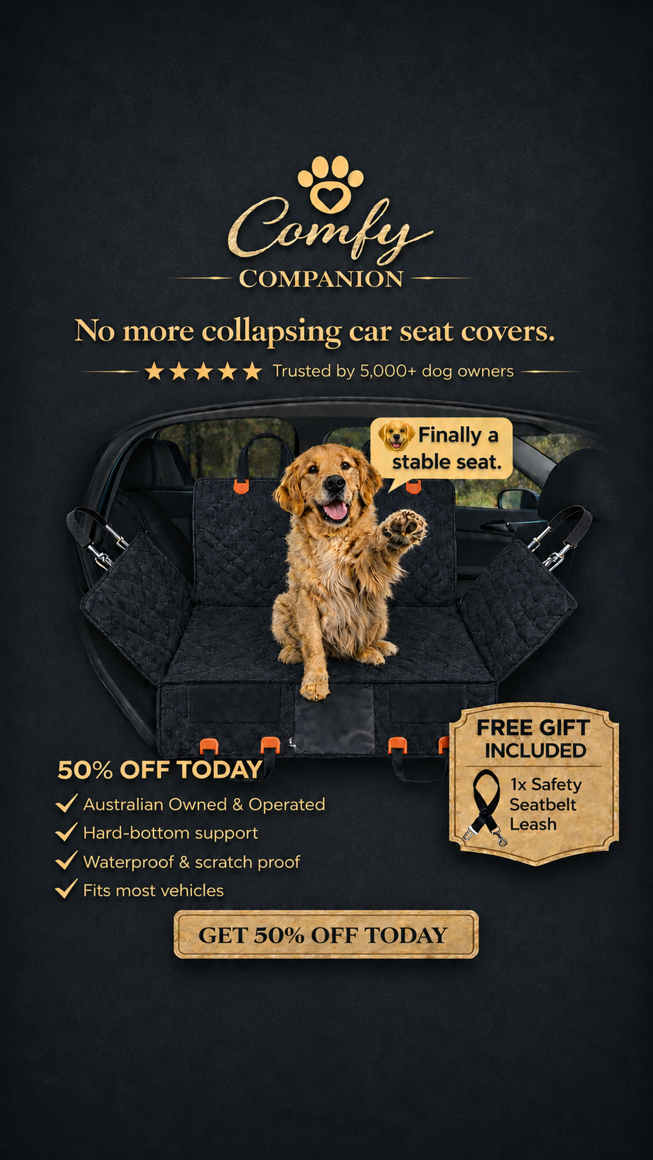 Comfy Companion Facebook ad